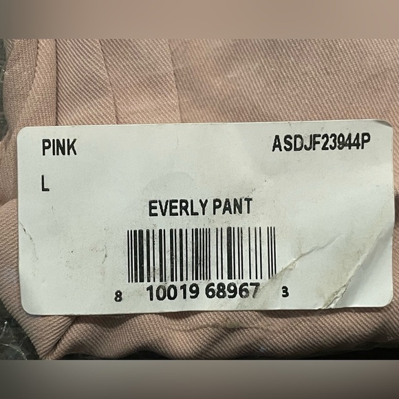 Area Stars Women’s Pink Everly Trouser Pants Size L NWT - Picture 6 of 6